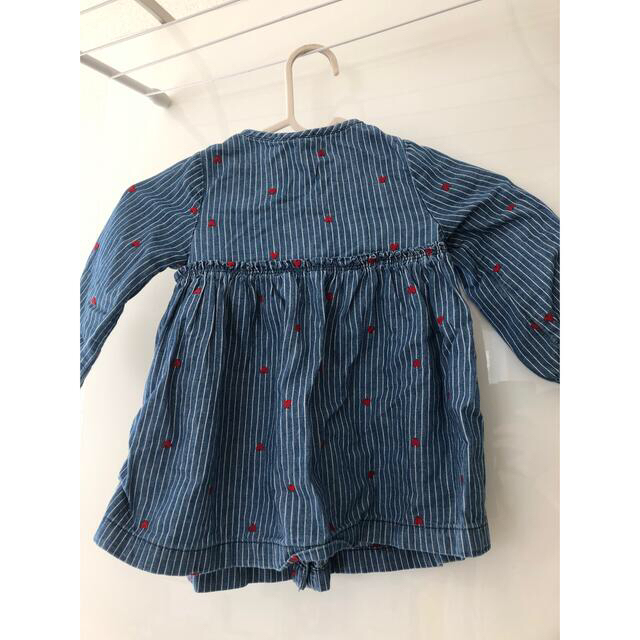 babyGAP(ベビーギャップ)のチュニック　90  キッズ/ベビー/マタニティのキッズ服女の子用(90cm~)(Tシャツ/カットソー)の商品写真