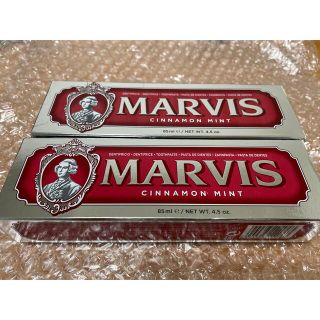 マービス(MARVIS)のMARVIS マービス　歯磨き粉　シナモンミント　2本(歯磨き粉)