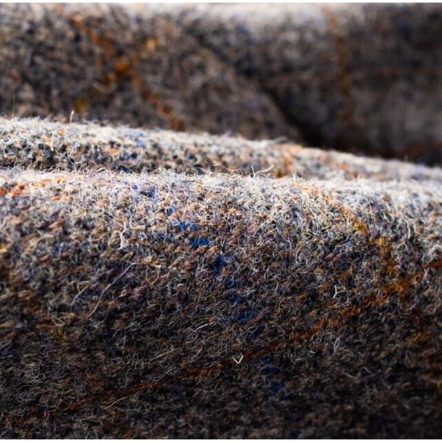 Harris Tweed(ハリスツイード)のBEAMS ×ハリスツイード チェックツイード テーラードジャケット グレー S メンズのジャケット/アウター(テーラードジャケット)の商品写真