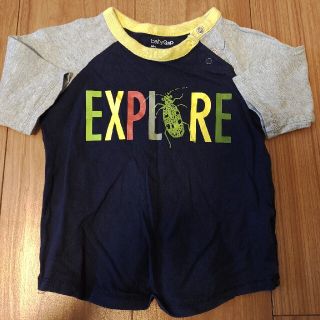 ベビーギャップ(babyGAP)のbaby gap 七分袖シャツ　90cm(Tシャツ/カットソー)