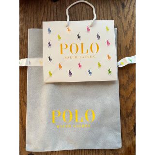 ポロラルフローレン(POLO RALPH LAUREN)の【限定デザイン】POLO RALPH LAUREN ポロラルフローレン紙袋(その他)