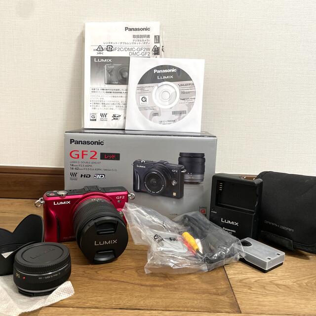 ミラーレス一眼】Panasonic LUMIX DMC-GF2W 感謝の声続々！ 60.0%OFF