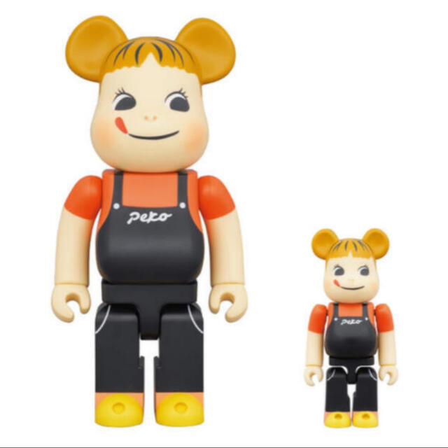 おもちゃBE＠RBRICK ペコちゃん コーヒーミルキー 100％ ＆ 400％