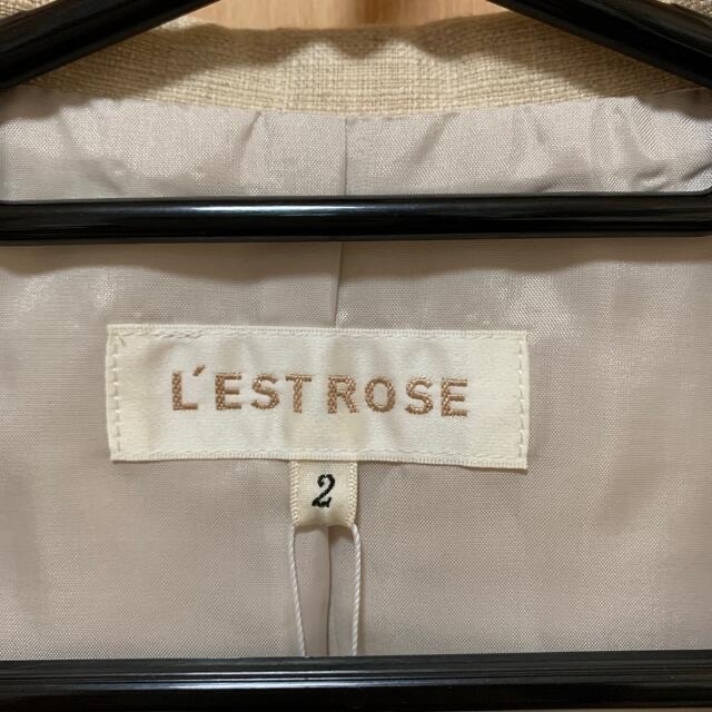 L'EST ROSE(レストローズ)のL'EST ROSE ジャケット レディースのジャケット/アウター(テーラードジャケット)の商品写真