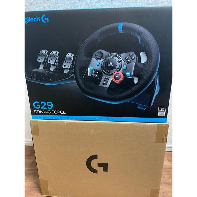 PlayStation4(プレイステーション4)の【1時間使用 国内正規品】Logicool G29 Driving force エンタメ/ホビーのゲームソフト/ゲーム機本体(その他)の商品写真