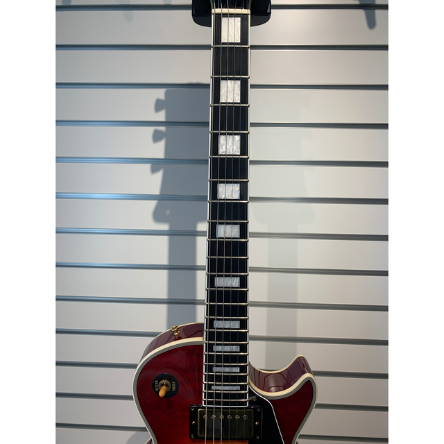 ESP(イーエスピー)のE-LP-120CD/QM　Cherry Sunburst レスポール 楽器のギター(エレキギター)の商品写真