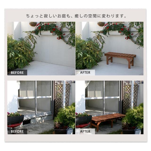 ユニット縁台 ベンチ ガーデン hiyori 87×55cm 庭 ウッドデッキ ユニット縁台 ベンチ ガーデン hiyori 87×55cm 庭 ウッドデッキ