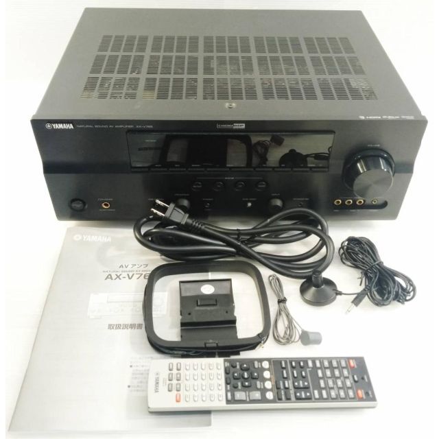 美品】ヤマハ AVアンプ 7.1ch ブラック AX-V765(B) | livro