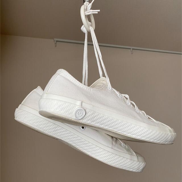 MOONSTAR (ムーンスター)のシューズライクポタリー☆25オールホワイト メンズの靴/シューズ(スニーカー)の商品写真