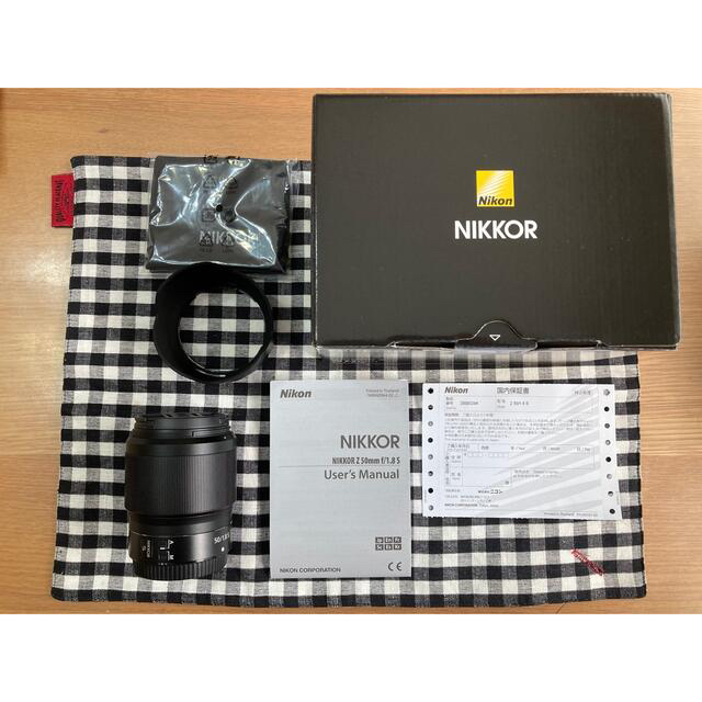 値下げ！Nikon NIKKOR Z 50F1.8 Sニコン