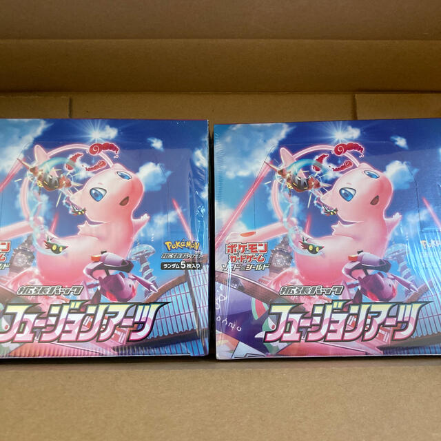 ポケモンカード フュージョンアーツ 2箱 ポケモンカード フュージョンアーツ 2箱