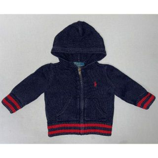 ラルフローレン(Ralph Lauren)のベビー服）Ralph Lauren ジャンパー（フード付き）(ニット/セーター)