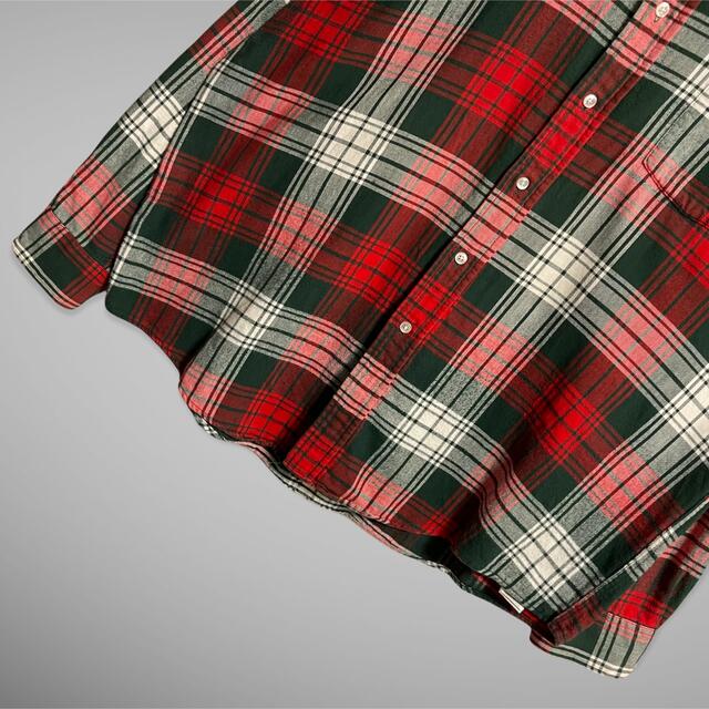 LL Bean 90s USA製　チェックシャツ ネルシャツ ヴィンテージ 美品