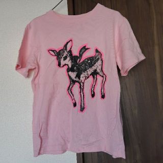 MILK ハート箔プリント 限定Tシャツ ピンク 中川翔子 しょこたん