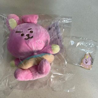 ビーティーイシビル(BT21)のBTS BT21 一番くじ COOKY ぬいぐるみ チャーム (アイドルグッズ)