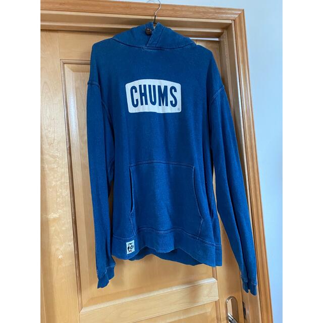29%割引 激安超安値 CHUMS - 美品 希少サイズ 藍染風チャムスパーカー 入荷しました即納可能 パーカー ポールスミス Lサイズ スカル ドクロ アーティスト パーカー
