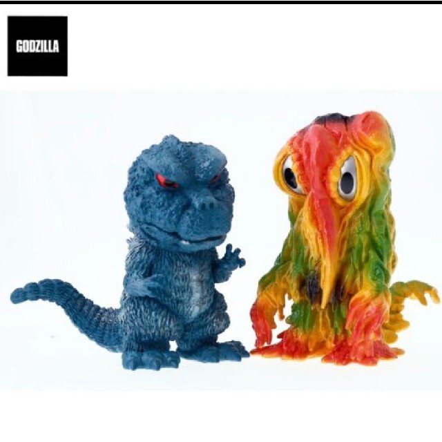 デフォリアル 「ゴジラ対ヘドラ」 ブルマァクカラーセット - フィギュア デフォリアル 「ゴジラ対ヘドラ」 ブルマァクカラーセット - フィギュア