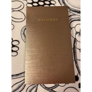 ブルガリ(BVLGARI)のブルガリ　紙製　レシートケース(ショップ袋)