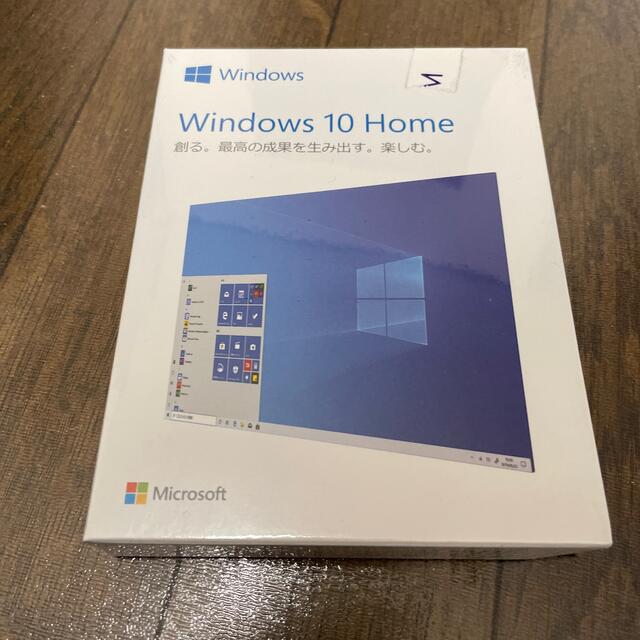 Microsoft(マイクロソフト)の新品未開封　Windows10 home スマホ/家電/カメラのPC/タブレット(PC周辺機器)の商品写真