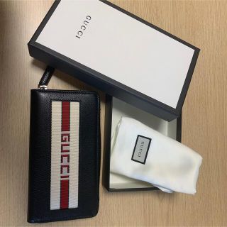 グッチ(Gucci)の【新品】GUCCI ラウンドファスナー　長財布　ラウンドファスナー　(長財布)