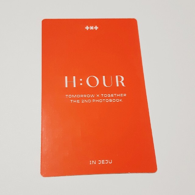 TXT HOUR 写真集 フォトブック スビン ヒュニンカイ トレカ 1