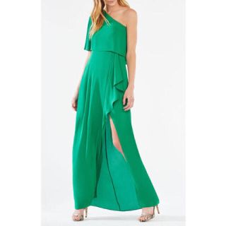 ビーシービージーマックスアズリア(BCBGMAXAZRIA)のBCBG Maxazria ロングドレス グリーン(ロングドレス)