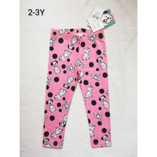 Disney(ディズニー)のDisney 101 Dalmatians レギンス 2-3Y キッズ/ベビー/マタニティのキッズ服女の子用(90cm~)(パンツ/スパッツ)の商品写真