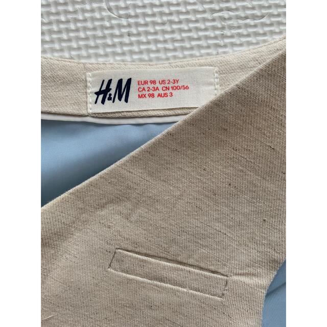 H&M(エイチアンドエム)のH&M キッズベスト　 キッズ/ベビー/マタニティのキッズ服男の子用(90cm~)(ジャケット/上着)の商品写真