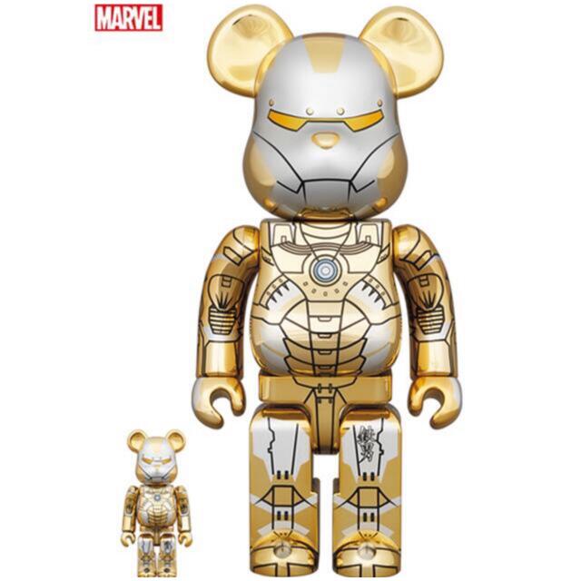 BE@RBRICK(ベアブリック)のBE@RBRICK SORAYAMA IRONMAN REVERSE 3セット エンタメ/ホビーのフィギュア(その他)の商品写真