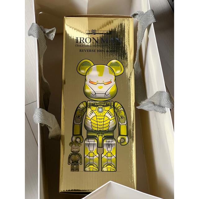 BE@RBRICK(ベアブリック)のBE@RBRICK SORAYAMA IRONMAN REVERSE 3セット エンタメ/ホビーのフィギュア(その他)の商品写真