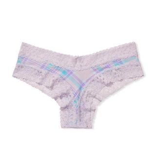 ヴィクトリアズシークレット(Victoria's Secret)の【新品】victoria's  secret 下着　ショーツ　チェック　レース(ショーツ)