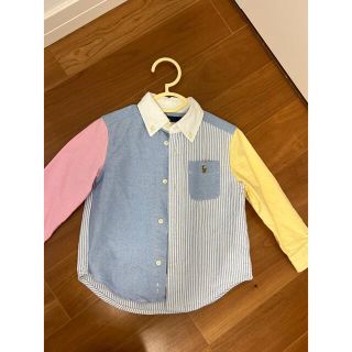 ラルフローレン(Ralph Lauren)のラルフローレン　マルチカラー　オシャレ　ボタンダウン　シャツ　2歳(ブラウス)