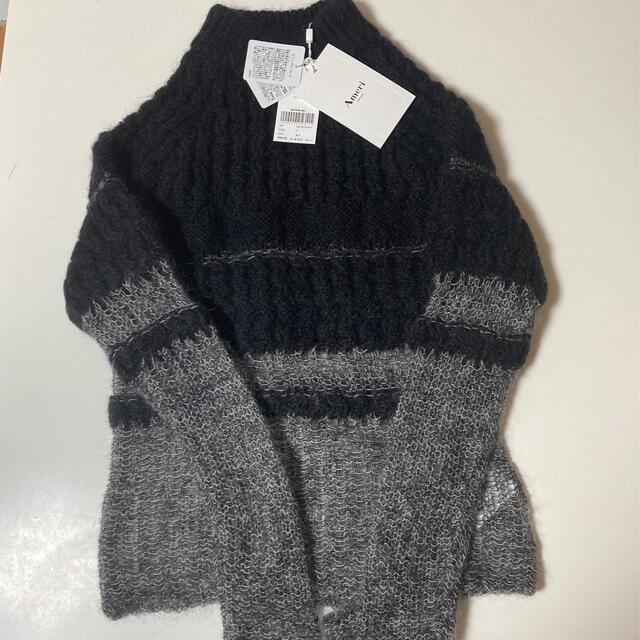 Ameri VINTAGE(アメリヴィンテージ)のアメリヴィンテージBUMPY SHEER DOCKING KNIT レディースのトップス(ニット/セーター)の商品写真