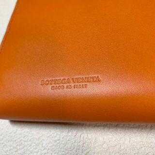 Bottega Veneta - 【新品】ボッテガヴェネタ 3つ折り財布 オレンジ 未