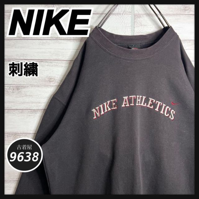 ナイキ　スウェット　ワンポイント刺繍ロゴ　トレーナー　ゆるだぼ　2XL NIKE