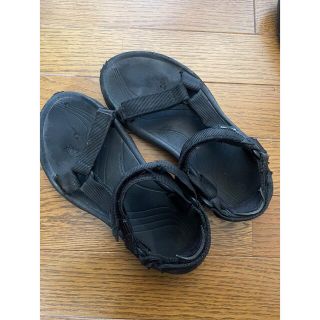 テバ(Teva)のteva テバ　 黒　ブラック　24cm ハリケーン サンダル(サンダル)