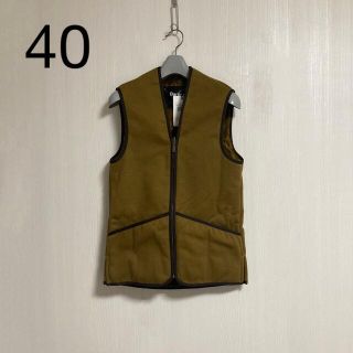 バーブァー(Barbour)のラスト1 Barbour warm pile waistcoat 40 ライナー(ベスト)