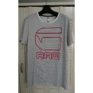 ジースター(G-STAR RAW)の新品タグ付G-STAR RAWボーダーTシャツジースターM(Tシャツ/カットソー(半袖/袖なし))