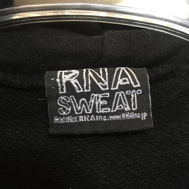 RNA SWEAT アールエヌエースウェット スウェットパーカー ビッグロゴ