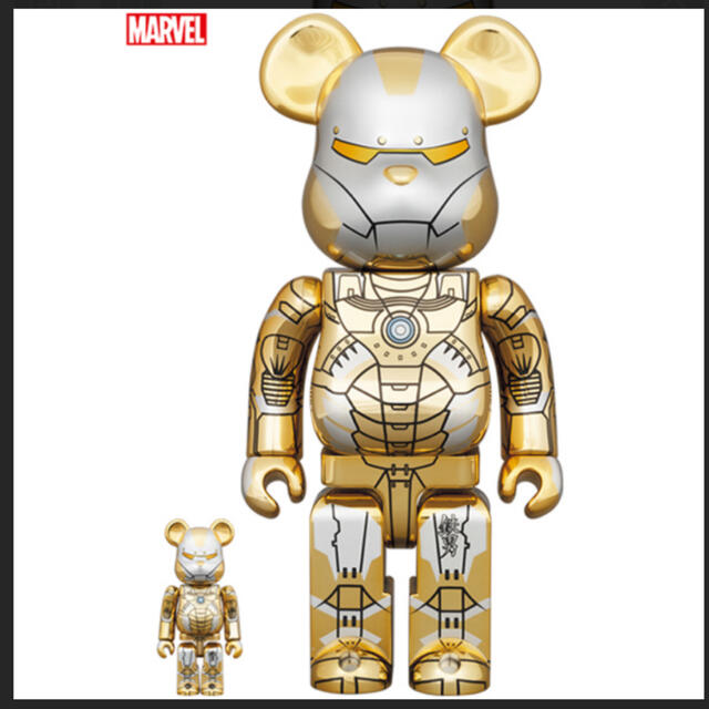 BE@RBRICK SORAYAMA IRONMAN REVERSEベアブリック