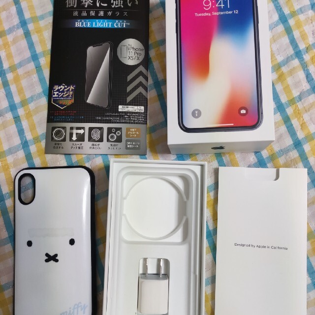 iPhone X Space Gray 64 GB SIMフリー - スマートフォン本体