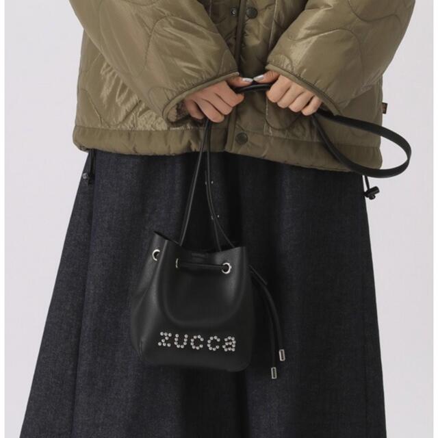 ZUCCa(ズッカ)のzucca ロゴスタッズポシェット/ミニバッグ/巾着バッグ レディースのバッグ(ショルダーバッグ)の商品写真