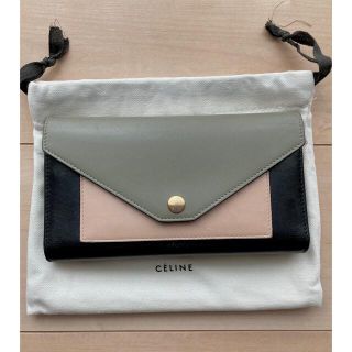 セリーヌ(celine)のセリーヌ トライフォールデッド マルチファンクション　長財布(財布)