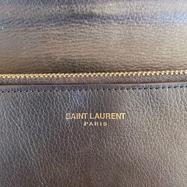 Saint Laurent(サンローラン)のサンローラン　長財布　ブラック レディースのファッション小物(財布)の商品写真