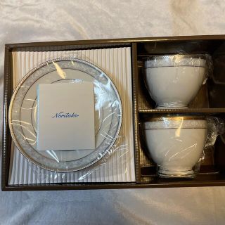 ノリタケ(Noritake)の【Noritake】カップ&ソーサー 　2脚セット(食器)