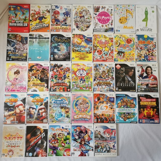 Wii お好きなソフトを選んで3本で1450円セット | フリマアプリ ラクマ