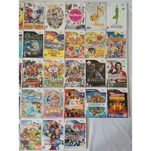 Wii Wii お好きなソフトを選んで3本で1450円セットの通販 by くろまるわんたろう Wii ゲームソフト3本セット