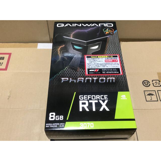 PC/タブレット非LHR 美品 GeForce RTX 3070 Phantom