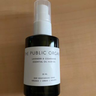 コスメキッチン(Cosme Kitchen)のTHE PUBLIC ORGANIC＊ヘアオイル＊ラベンダー＆シダーウッド(ヘアケア)