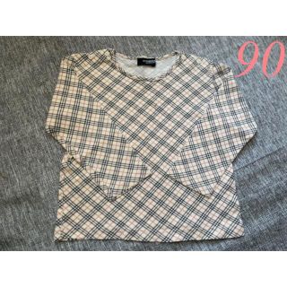 バーバリー(BURBERRY)のバーバリー　トップス　90(Tシャツ/カットソー)